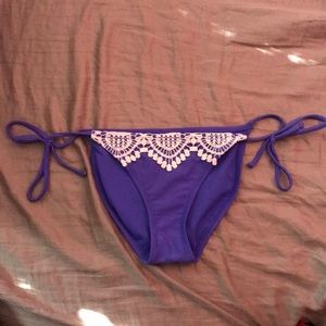 Purple Bikini Bottoms